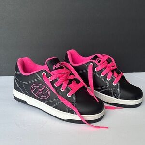 Heelys Black and Pink Kids Shoes